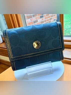 Coach Denim Wallet